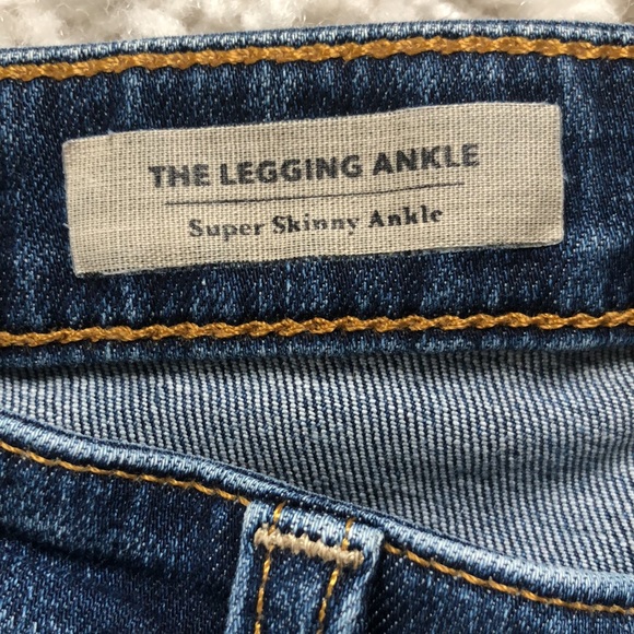 AG Adriano Goldschmied The Legging Ankle Super Skinny Ankle Jeans Size 26 - Picture 7 of 14